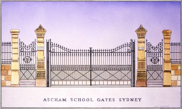 Ascham School Gates Ascham School Gates