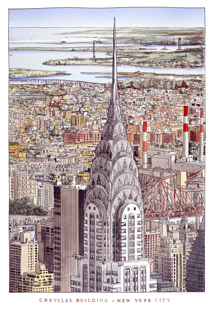 Chrysler Building New York Aerial Simon Fieldhouse1 New York