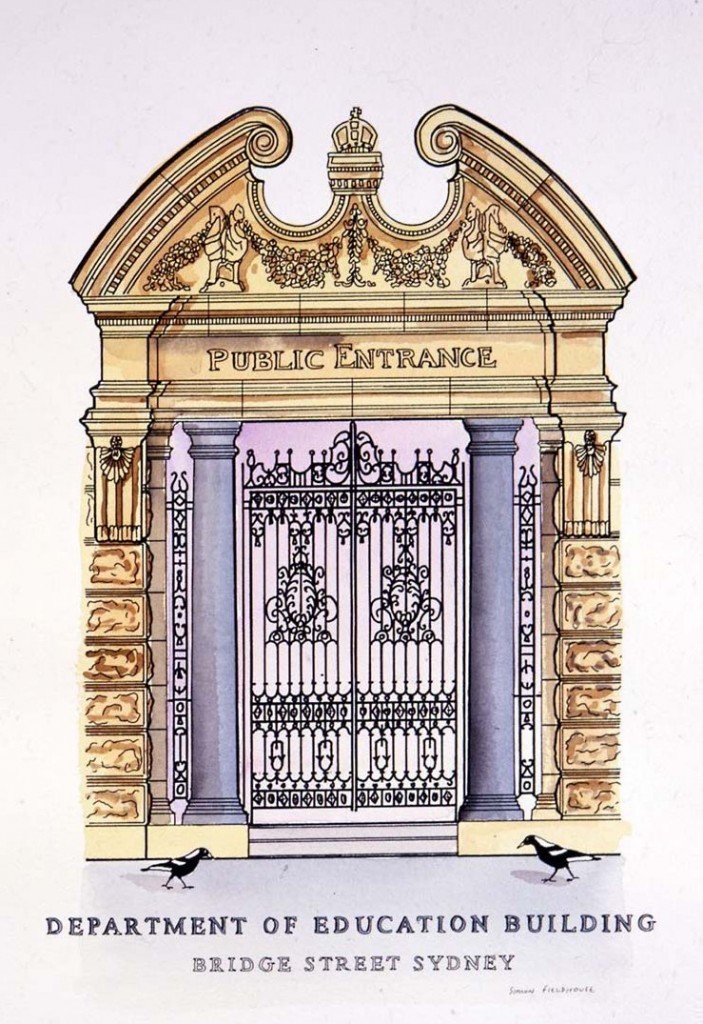 Dept of Education Entrance - Sydney Dept of Education Entrance - Sydney