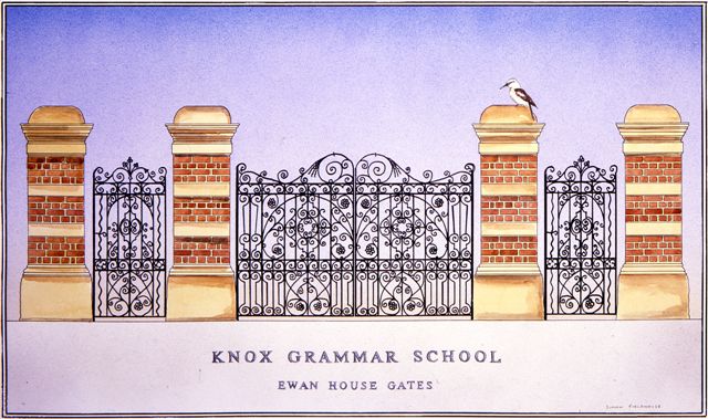 Knox Grammar School Gates Knox Grammar School Gates