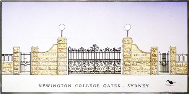 Newington College Gates Newington College Gates