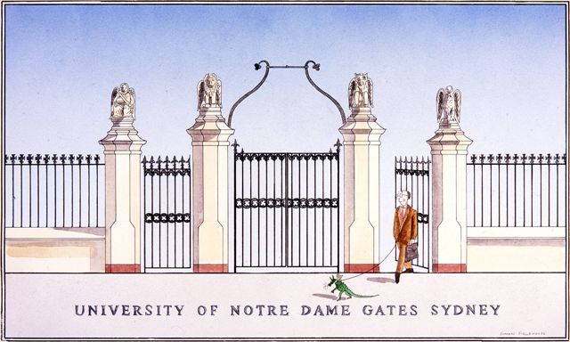 University of Natre Dame Gates Sydney University of Natre Dame Gates Sydney