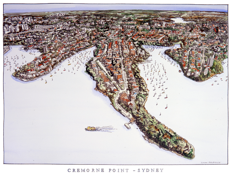 Cremorne Point - Sydney (Aerial View) Cremorne Point - Sydney (Aerial View)